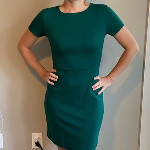 XS Old Navy fitted short sleeve work dress